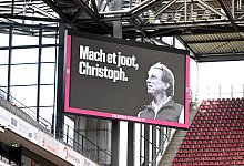 Trauerfeier für Christoph Daum - Federico Gambarini/dpa