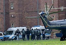Haftvorführung nach Razzia gegen mutmaßliche Rechtsextreme - Rene Priebe/dpa
