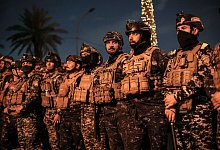 Iranische Soldaten sichern US-Botschaft - Ameer Al-Mohammedawi/dpa