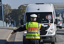 Grenzkontrolle - Patrick Pleul/dpa-Zentralbild/ZB