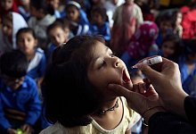 Impfung gegen Polio in Pakistan - Muhammad Sajjad/AP/dpa