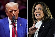 Wahlkampf in den USA - Trump Harris - VUCCI/MARTIN/AP/dpa