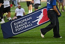 Das Logo der European League of Football - Marijan Murat/dpa