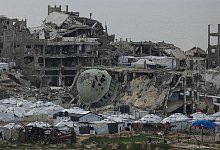 Nahostkonflikt - Zeltlager in Gaza - Jehad Alshrafi/AP/dpa