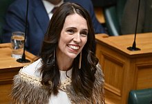 Neuseelands Ex-Regierungschefin Jacinda Ardern - Masanori Udagawa/AAP/dpa