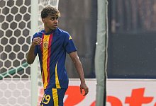 Lamine Yamal - S&ouml;ren Stache/dpa