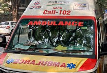 Indien - Krankenwagen - Dirk Godder/dpa