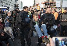 Polizeieinsatz in Berlin - Foto: Paul Zinken/dpa