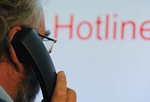 Telefon-Hotline - Foto: Armin Weigel
