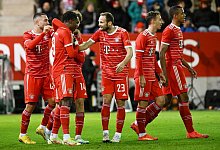 Bayern-Torjubel - Angelika Warmuth/dpa