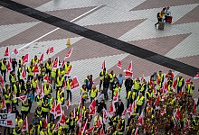 Verdi-Warnstreik am Flughafen München - Peter Kneffel/dpa