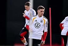 Abschlusstraining der Fußball-Nationalmannschaft - David Inderlied/dpa