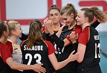 Deutsche Volleyballerinnen - Arne Dedert/dpa