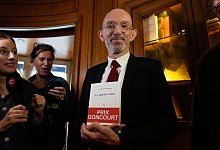 Prix Goncourt geht an Laurent Mauvignier - Michel Euler/AP/dpa