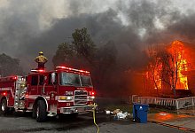 Waldbr&auml;nde in Kalifornien - Eugene Garcia/AP/dpa
