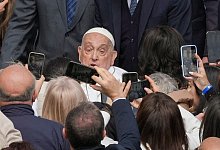 Palmsonntag - Vatikan - Alessandra Tarantino/AP/dpa