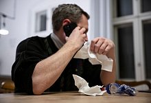 Telefonische Krankschreibung - Hannes P. Albert/dpa