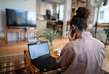 Homeoffice - Foto: Sebastian Gollnow/dpa