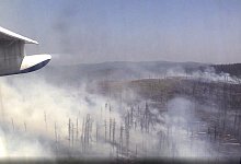 Waldbr&auml;nde in Sibirien - Foto: Emergency Situations Ministry Press Service/AP/dpa