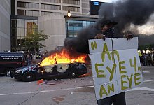 Demonstrant - Foto: Ben Gray/Atlanta Journal-Constitution/AP/dpa
