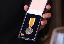 Verleihung der Rettungsmedaille von Nordrhein-Westfalen - David Young/dpa