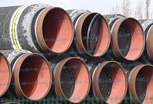 Rohre f&uuml;r den Bau der Erdgaspipeline Nord Stream 2. - Stefan Sauer/dpa