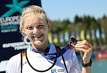 Alexandra Föster gewann EM-Bronze in München. - Angelika Warmuth/dpa