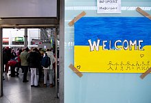 Ukrainische Flüchtlinge in München - Sven Hoppe/dpa