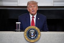 US-Pr&auml;sident Trump - Evan Vucci/AP/dpa