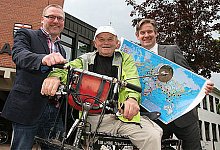 Fahrrad-Weltenbummler kehrt nach 51 Jahren zur&uuml;ck - H&ouml;velhof
