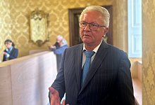 Rheinmetall-Chef Armin Papperger - Christoph Sator/dpa