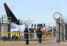 Verunglücktes Passagierflugzeug in Südkorea - Uncredited/YONHAP/AP/dpa