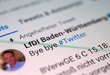 Landesdatenschutzbeauftragter verl&auml;sst Twitter - dpa