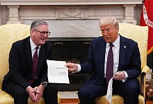 Britischer Premierminister Starmer in den USA - Carl Court/PA Wire/dpa