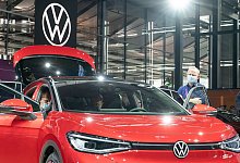 Vorstellung VW ID.5 in der Gläsernen Manufaktur - Ronald Bonss/dpa-Zentralbild/dpa