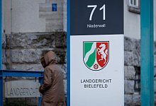 Prozess am Landgericht in Bielefeld - Friso Gentsch/dpa