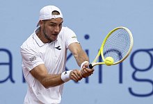 Jan-Lennard Struff - Peter Schneider/KEYSTONE/dpa