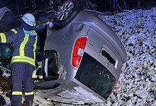 Unfall Linderhofe - 1 - Löschzug Bösingfeld