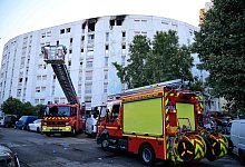 Tote bei Wohnungsbrand in Nizza - Valery Hache/AFP/dpa