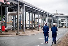 Erdgasspeicher Rehden - Hauke-Christian Dittrich/dpa