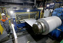 Thyssenkrupp-Werk Gelsenkirchen - Roland Weihrauch/dpa