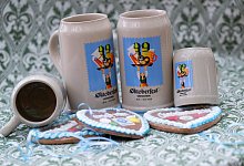 Vorstellung des offiziellen Wiesn-Maßkrugs - Sven Hoppe/dpa