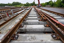 Generalsanierung der Bahnstrecke Berlin - Hamburg - Soeren Stache/dpa