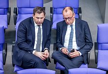 Bundestag - Sondersitzung zur Grundgesetzänderung - Michael Kappeler/dpa