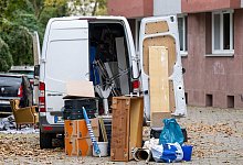 Umzug - Hendrik Schmidt/dpa