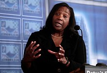 Fed-Gouverneurin Lisa Cook - Jeff Kowalsky/ZUMA Press Wire/dpa