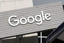 Google-Schild auf dem Campus des Unternehmens in Mountain View, Kalifornien. - Jeff Chiu/AP/dpa