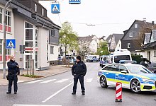 Nach Gewalttat im Westerwald: T&auml;ter weiter fl&uuml;chtig - Thomas Frey/dpa