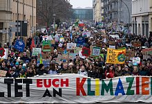 Klima-Protest - Monika Skolimowska/dpa