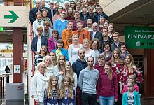 Zwillingstreffen an der Universit&auml;t Bielefeld - dpa